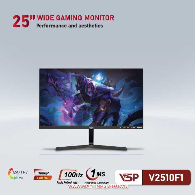 Màn hình VSP 25 inch Phẳng VSP V2510F1 FHD VA 100Hz 1Ms